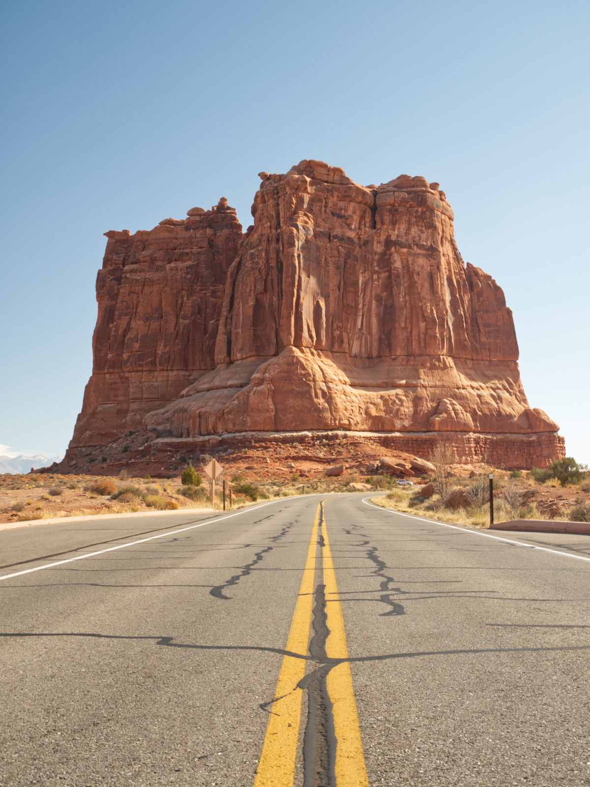 Court House Towers in Arches National Park.