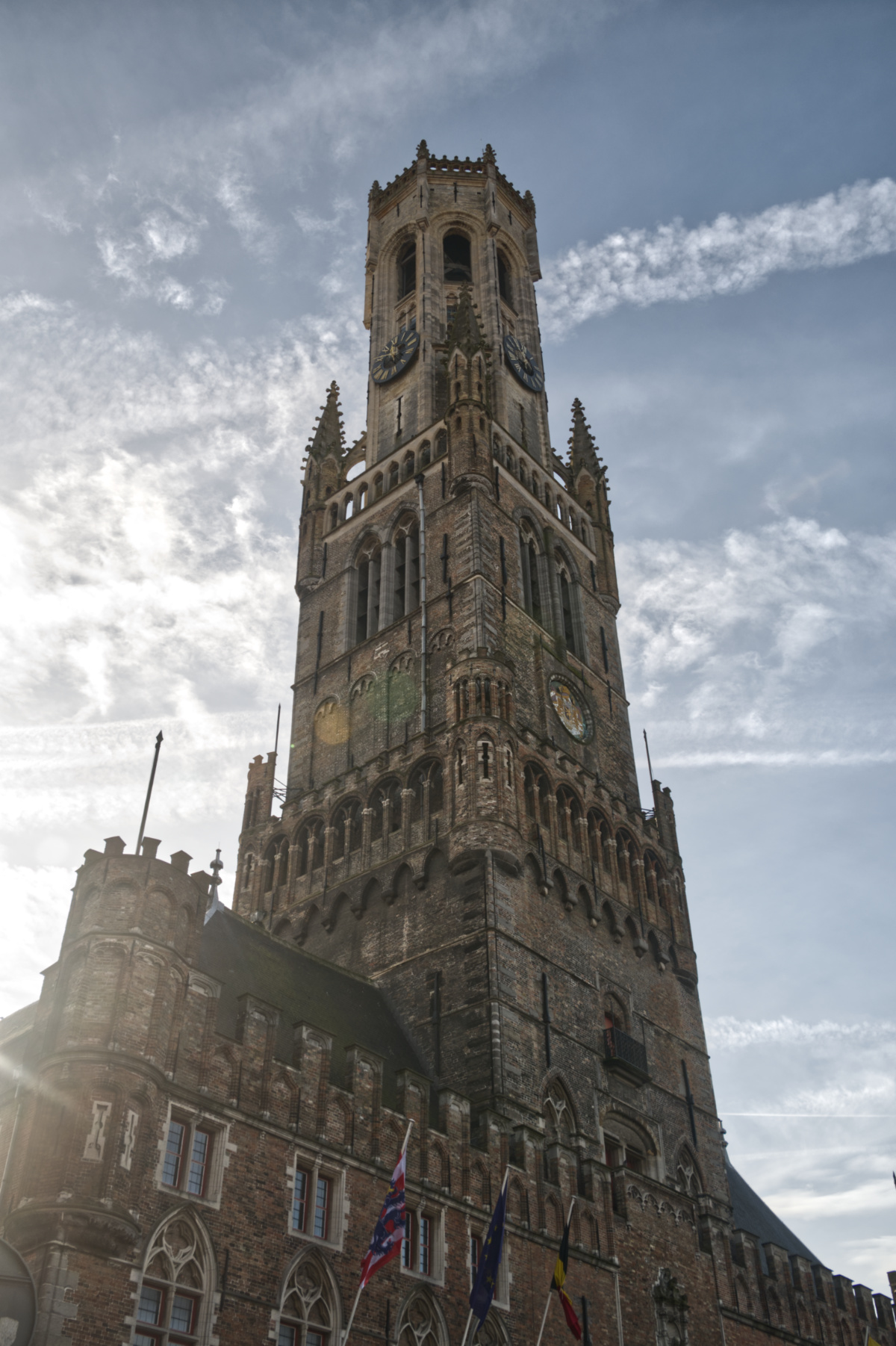 The 366 step Belfry in Bruges.