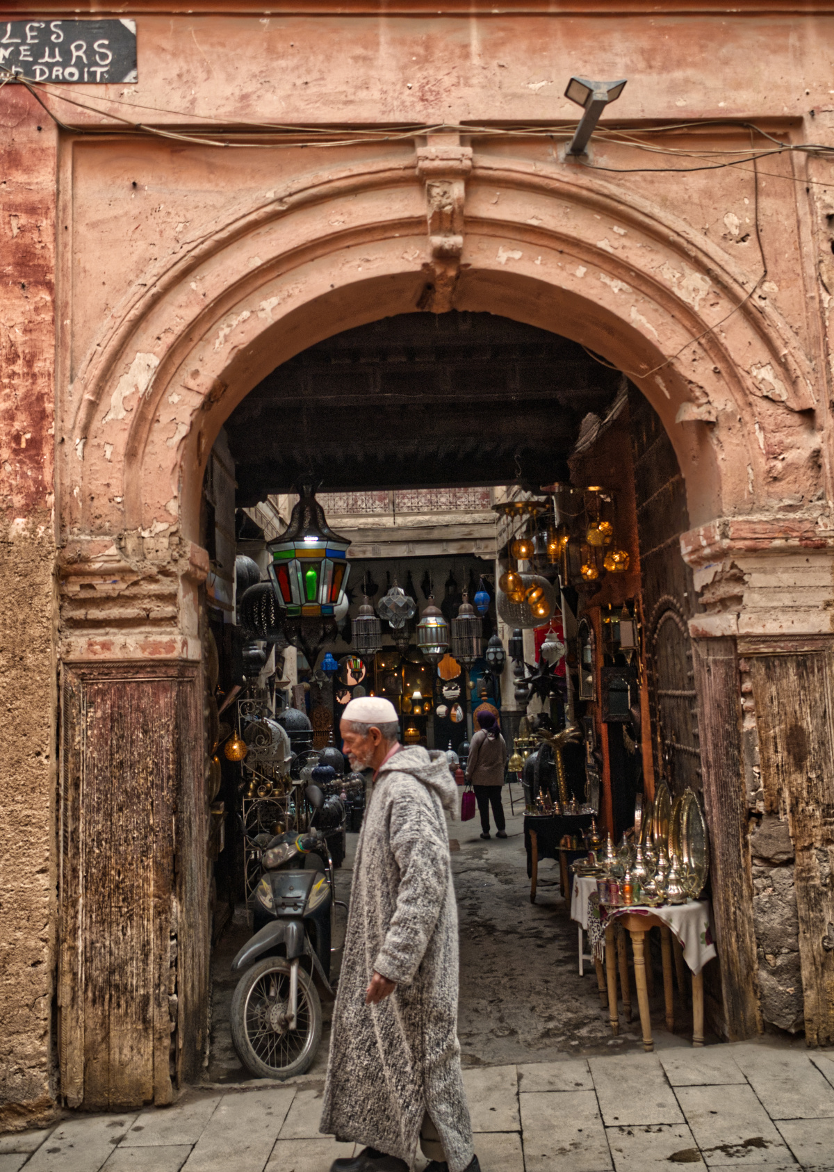 Throughout the Medina maze, there is one nook of special interest. Something will catch your eye.
