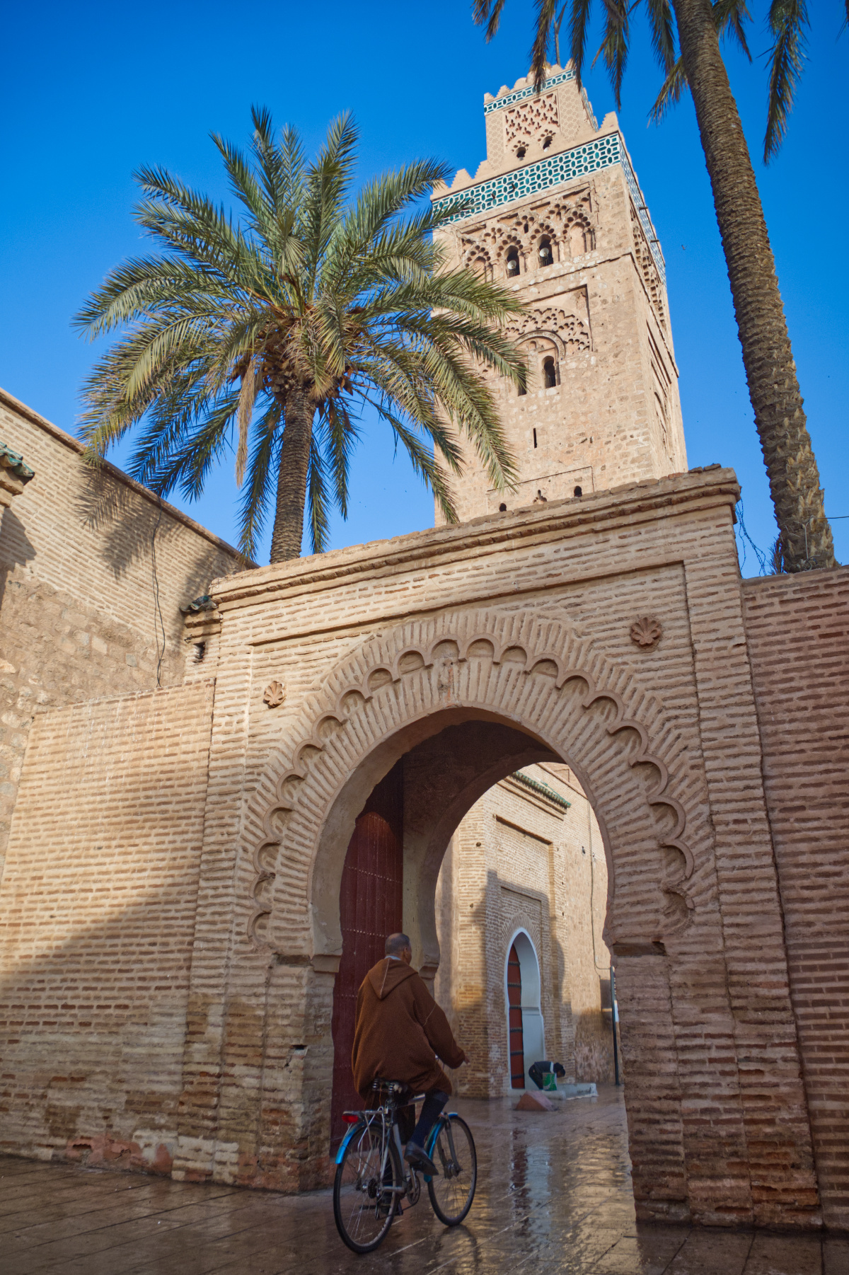 Koutoubia mosque in Marrakech, tallest structure in the city.